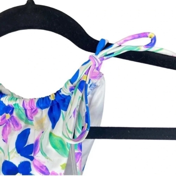 PRINCESS POLLY Recycled Nylon Avery Bikini Bottoms Flor Size 2 - Picture 5 of 6